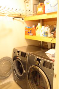 Laundry Supplies, Storage Shelves
